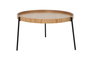 Hanah Home Juego de Mesas Apilables Ronda - Natural